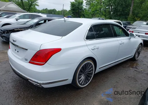 2019 Genesis G90 3.3T Premium from USA, damaged, VIN KMTF34JA5KU058697